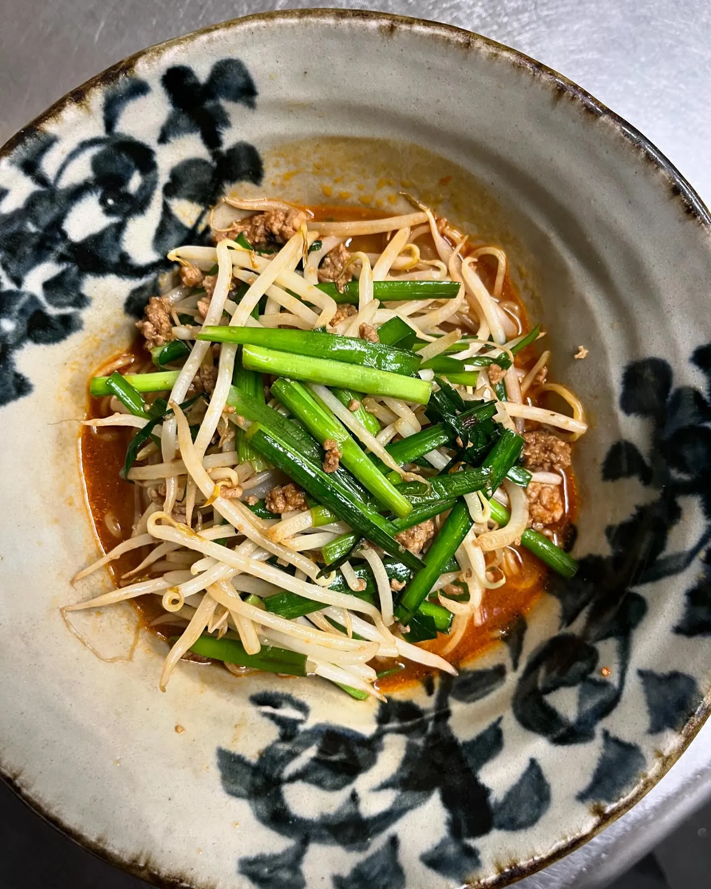 「汁なし台湾らぁめん」試作中!